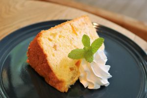 オレンジピールのシフォンケーキ