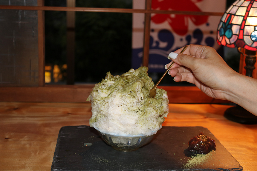 辻堂のかき氷屋さん「紬」天然氷のかき氷