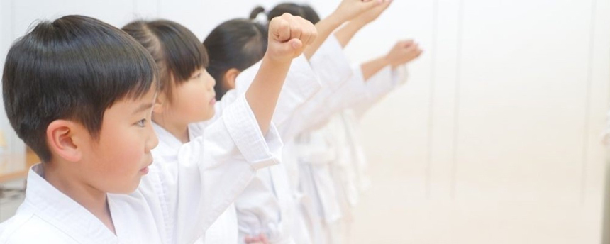 T-KIDSシェアスクールの『勇輝道場』に通う子ども