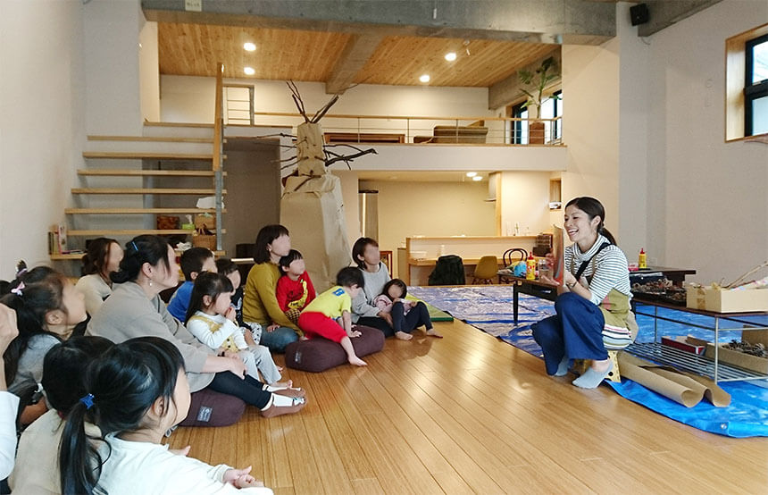 hinataboccoの親子遊びの様子