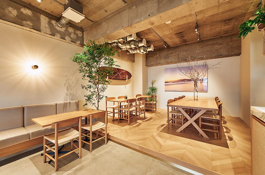 藤沢『MATTARI(マタリ)』の店内席