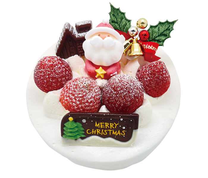 レ・シューのクリスマスケーキ「Xmasショートケーキ」