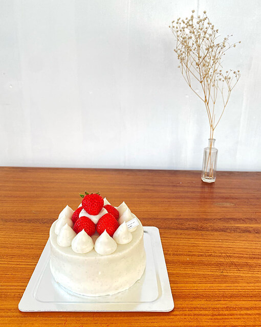 湘南台・サチ菓子のショートケーキ