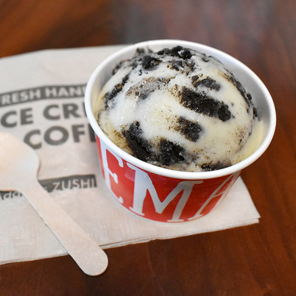 クッキー&クリームのアイスクリーム