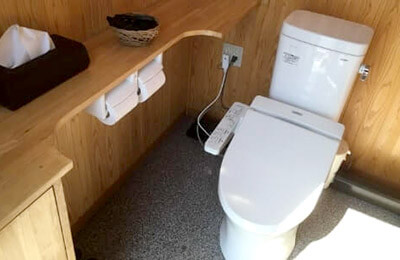 藤沢ブルーベリーファームの洋式トイレ