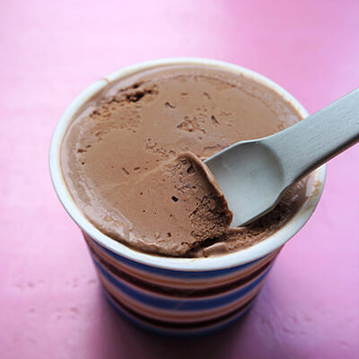 チョコレート（ペルー）のアイスクリーム
