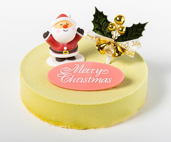 ピスタチオのクリスマスケーキ