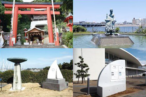 江島神社鳥居と東京オリンピックレガシー