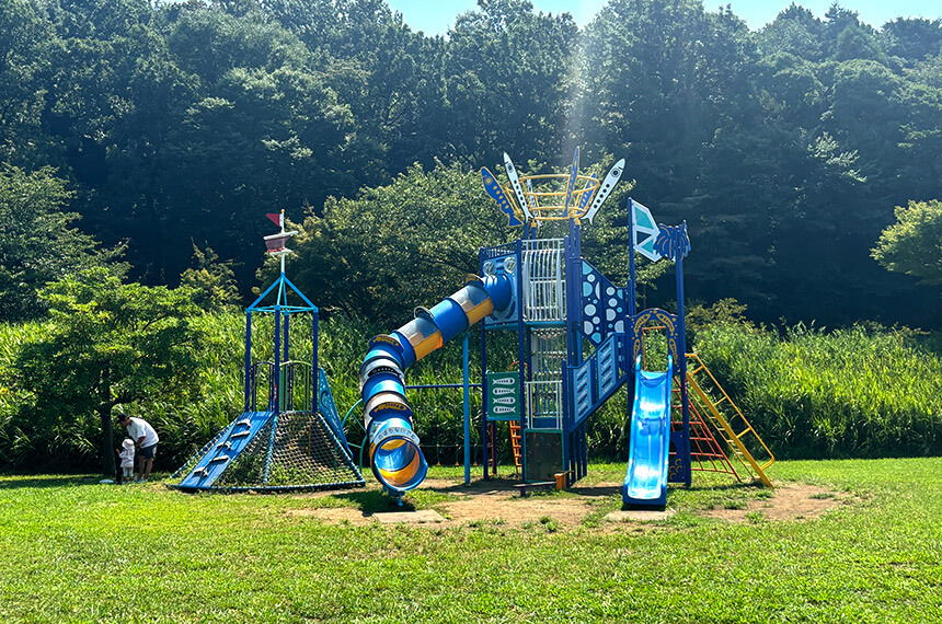 引地川親水公園の遊具