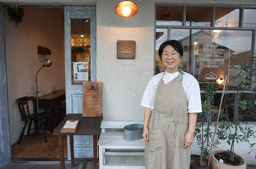 辻堂・カフェヒュッテの店主