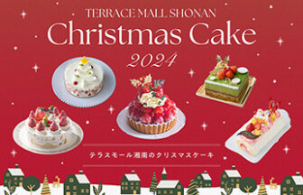 テラスモール湘南のクリスマスケーキ