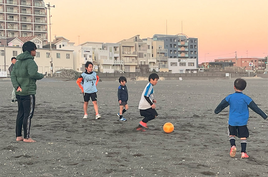 試合中心のサッカー練習メニュー