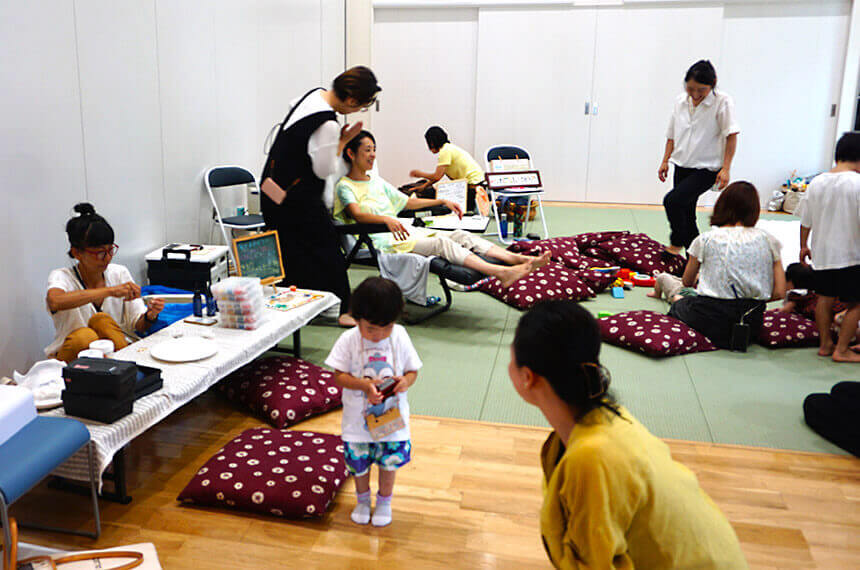 赤ちゃんとママのためのイベント・オハナのイベント風景
