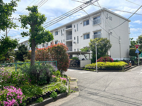 中古マンション・茅ヶ崎海岸松が丘ハイツの外観