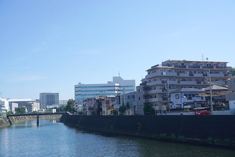 藤沢市の境川