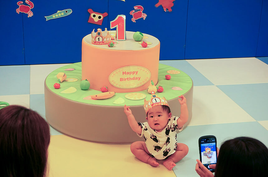 キドキドの1歳のお誕生日会