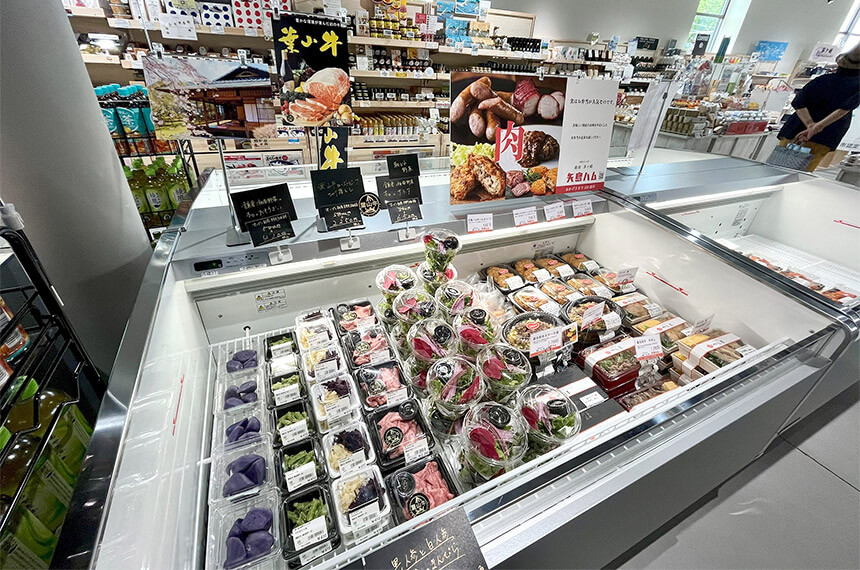 道の駅・湘南ちがさきのお惣菜売り場