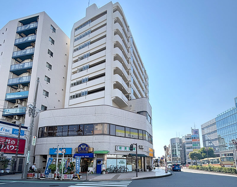 茅ヶ崎駅近の中古リノベーションマンション・ジョイ茅ヶ崎の外観