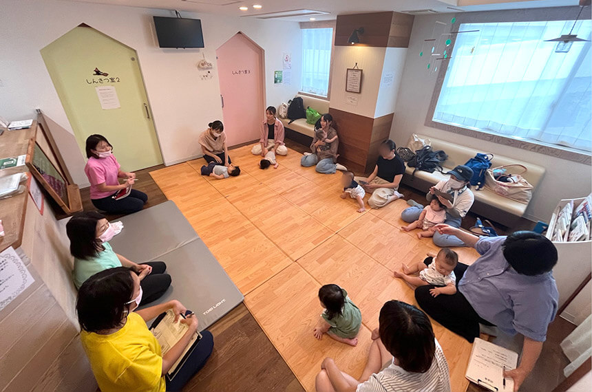 藤沢の小児科・かるがも藤沢クリニックのベビークラス