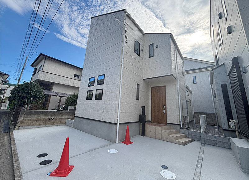 藤沢市弥勒寺の新築戸建の外観