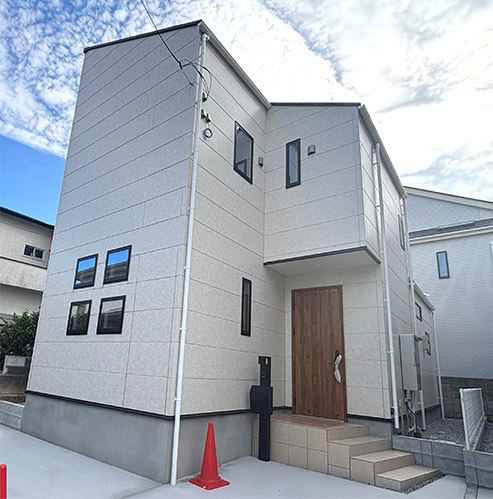 藤沢市弥勒寺の新築戸建の外観