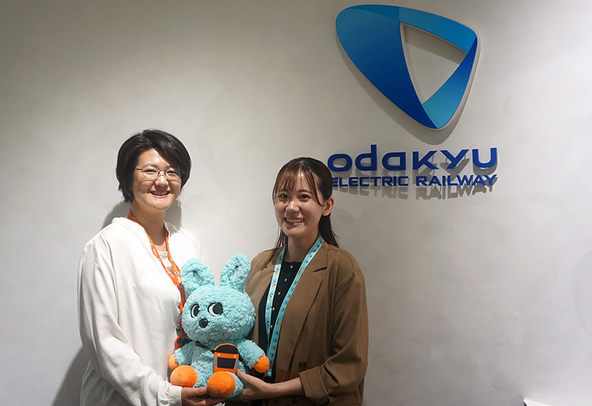 小田急電鉄株式会社広報部のお二人