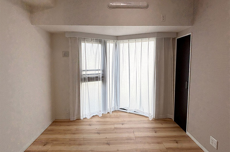 クローゼット付きの個室