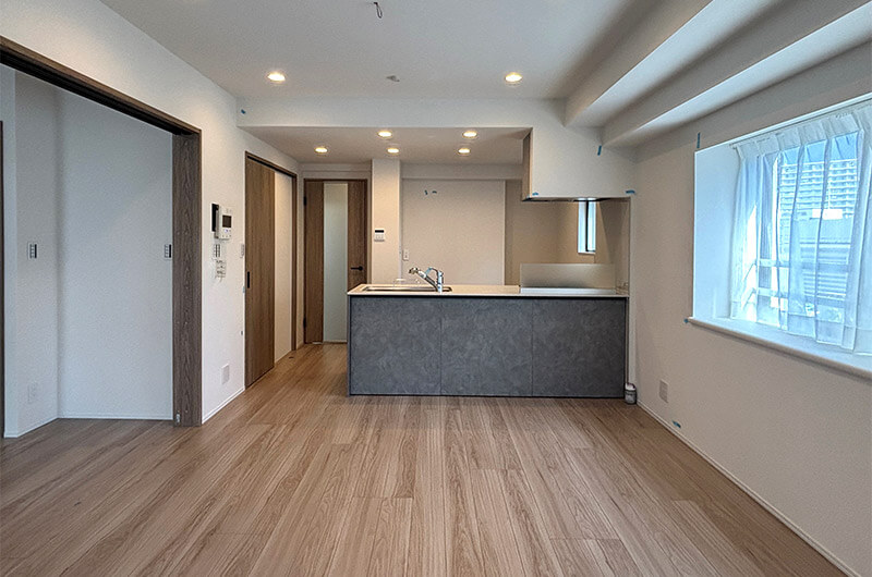 メディウス藤沢のリビングダイニング