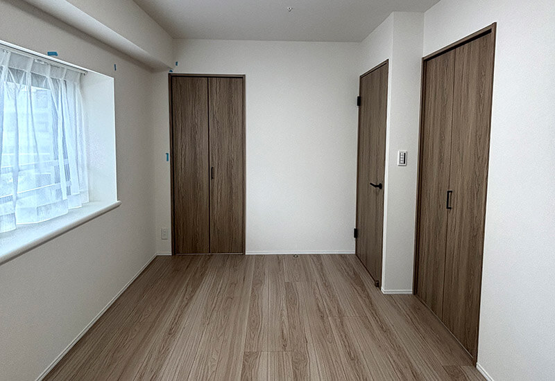 メディウス藤沢のクローゼット2つ付き洋室