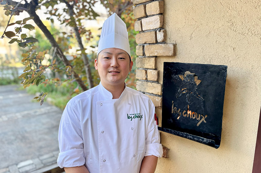 西鎌倉のケーキ屋さん、レシューのシェフ・パティシエ